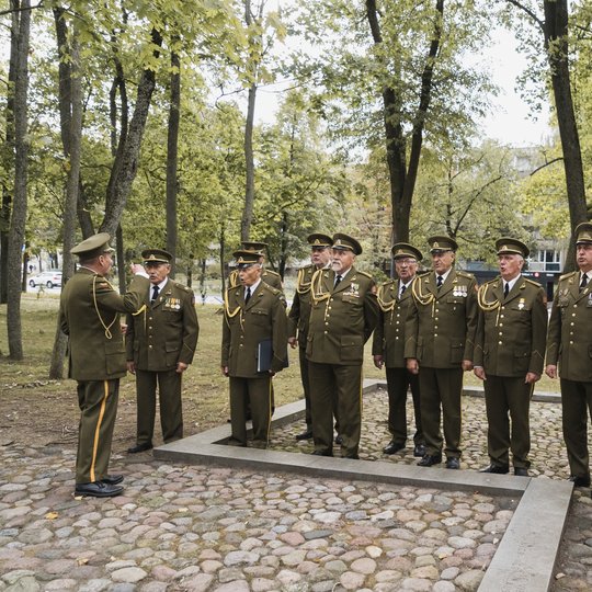 Tuskulėnų aukoms atminti skirtų renginių ciklo akimirka.