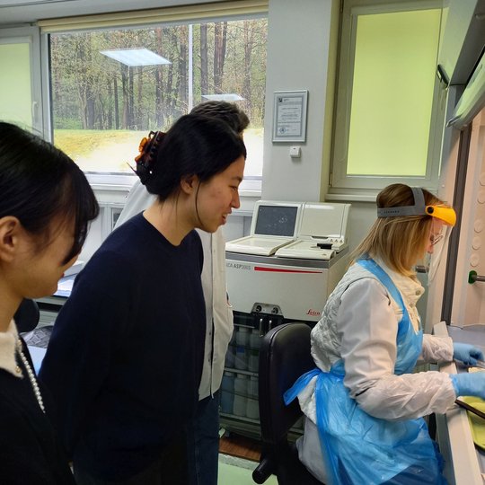 Studenčių iš Japonijos stažuotė, 2024 m. balandis