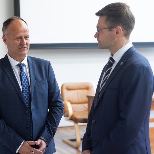 Naujo Valstybinės teismo medicinos tarnybos direktoriaus pristatymas, 2024-08-26