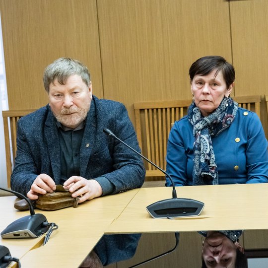 Seimo komisijos posėdžio akimirka.
