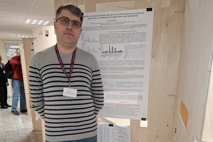 Toksikologijos laboratorijos vyresnysis teismo medicinos ekspertas dr. Nerijus Karlonas