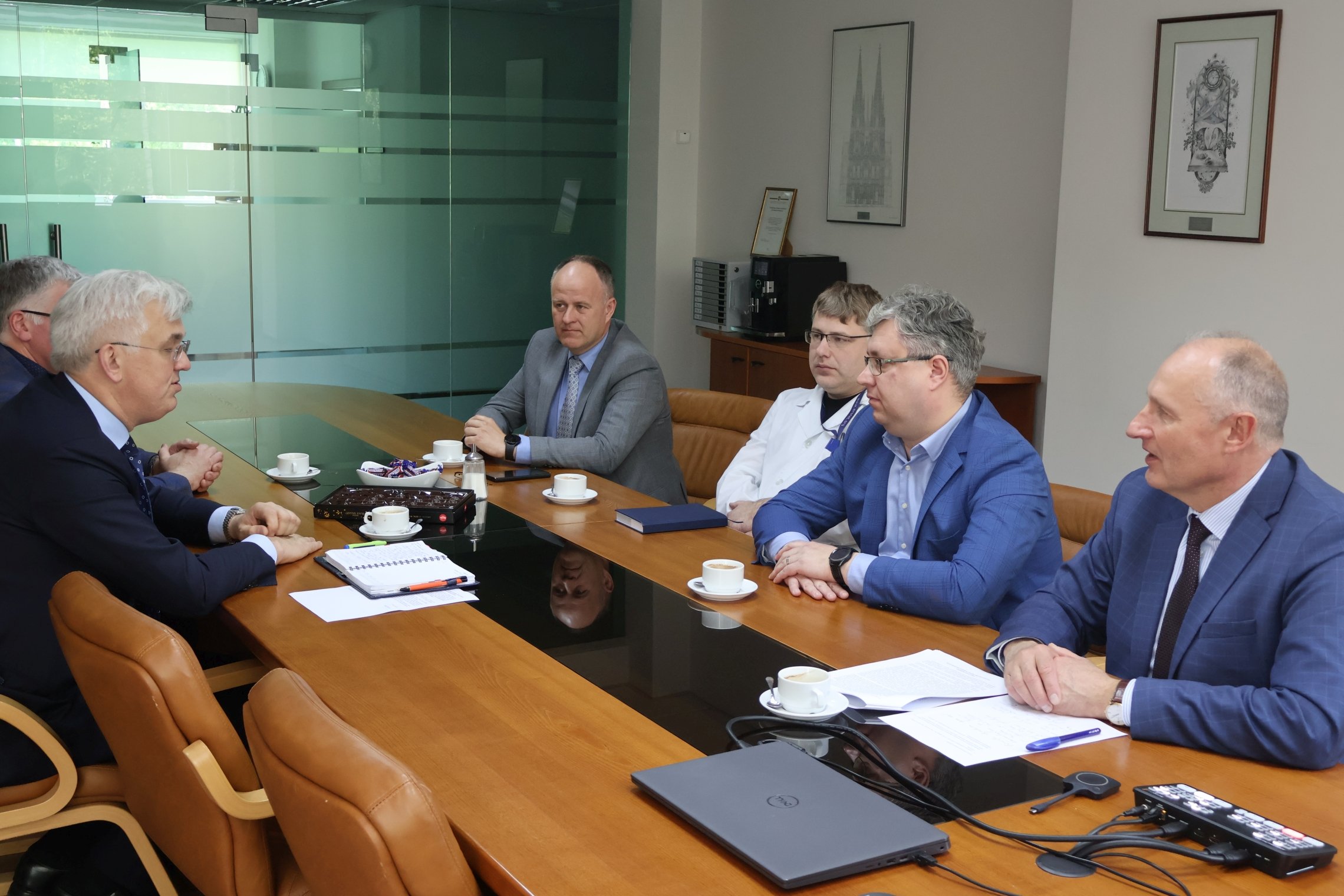 2025 m. gegužės 13 d. susitikimo akimirka.