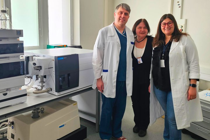 Dr. Giulia Bambagiotti stažuotės 2025 m. gegužės 6–24 dienomis akimirka.