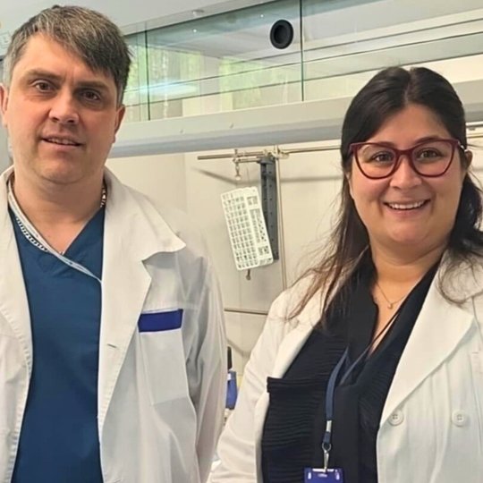 Dr. Giulia Bambagiotti stažuotės 2025 m. gegužės 6–24 dienomis akimirka.