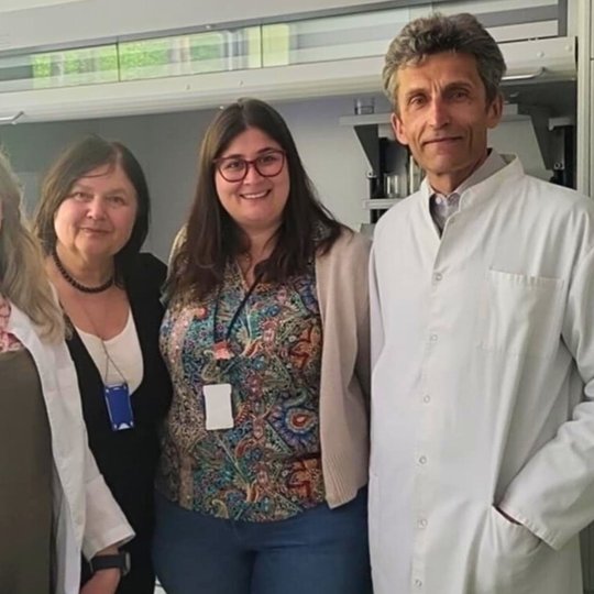 Dr. Giulia Bambagiotti stažuotės 2025 m. gegužės 6–24 dienomis akimirka.