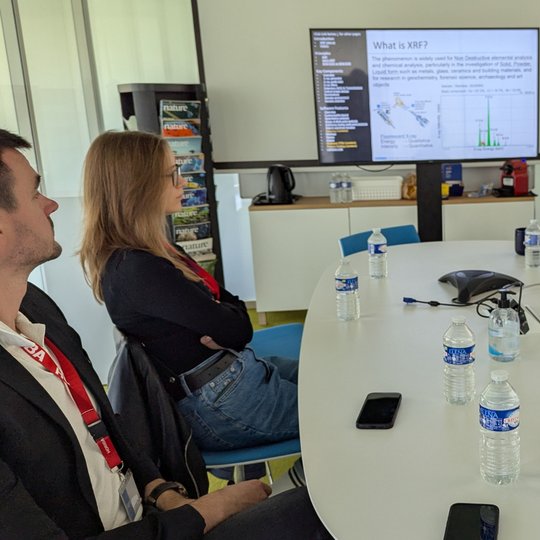 Mokymų HORIBA Scientific Sales & Marketing Division padalinyje akimirka.