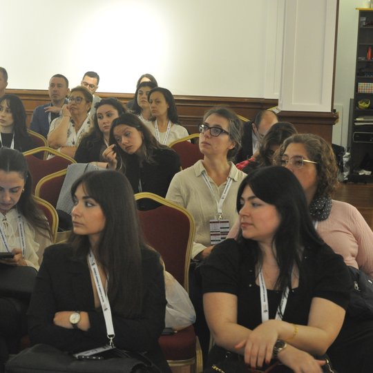 2026 spalio 8–11 dienomis Stambule, Turkijoje, vykusios tarptautinės konferencija „International Conference on Medical Malpractice. Obstetrics & Gynecology and Malpractice – Clinical Practice, Legal Responsibility, and Patient Safety“ akimirka.