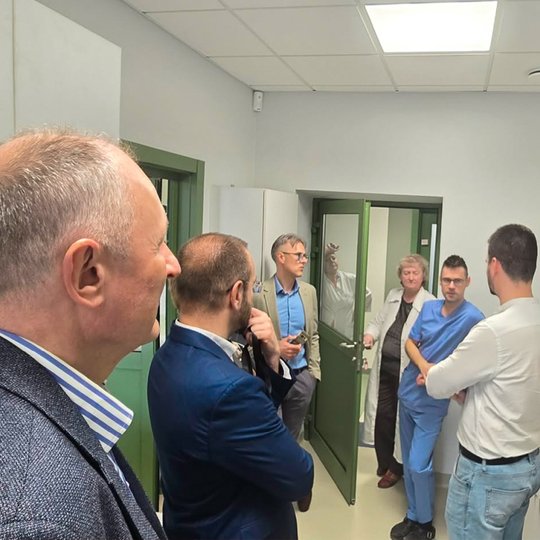 Vizito Latvijos valstybiniame teismo medicinos ekspertizės centre 2026 m. kovo 24–25 dienomis akimirka.