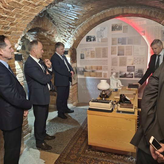 2026 m. gegužės 28 d. susitikimo Šiauliuose akimirka.