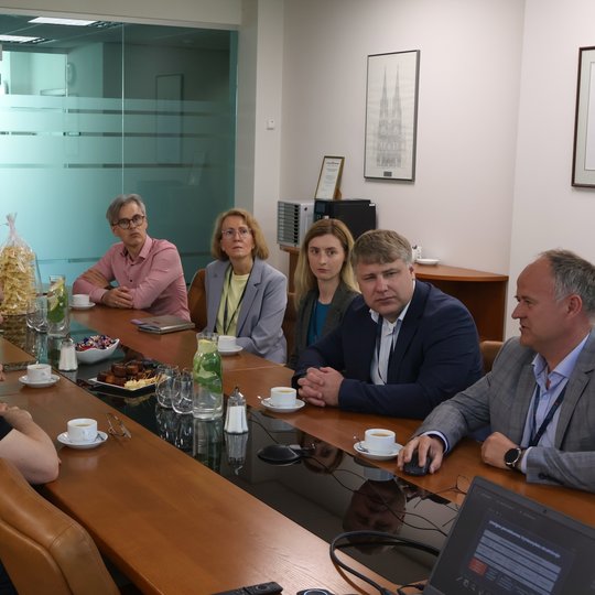 2026-06-10 Lietuvos policijos Kriminalistinių tyrimų valdybos vadovybės vizito akimirka.